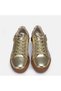 Large size women's sports shoes genuine leather 41-42-43-44-gold - 3