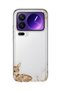 حافظة هاتف شفافة متوافقة مع Xiaomi 17 Pro Max بنمط جرو الغزال