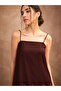 Brown Embroidered Strappy Kurta and Palazzos Set - 4