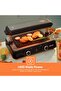 Fast Indoor Grill-GBG63060|Thermostat Control for Versatile Cooking| Perfect for Sizzling Steaks, Searing Vegetables Etc.|Compact,Patented Shifting Pole| Black - 7