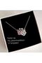 Swan Couple Swan Necklace Tarnish-Resistant Steel Couple Swan Necklace Gift for Lover - 3
