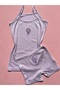 Girl's Cotton Modal Camisole Set of 6 with String Straps Undershirt and Shorts Set - 4