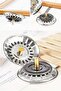 Stainless Steel Kitchen Sink Sink Strainer Sink Removal Waste Food Stopper - 5