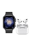ultrra 3 Smartwatch (Black): 7+2 Multiple Bands, app control, Bluetooth concoction, call & message alerts with airbuds