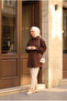 Women's Oversize Poplin Shirt with Versatile Use - 4