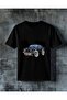 Monster Car Printed Oversize T-Shirt