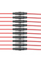 5x20mm Quick Impact Glass Fuse Holder Preventing Short Circuits 10pcs Wire Line Holder 5x20mm/6x30mm - 4