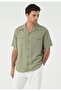 Apaş collar pocket detailed men's shirt - 6