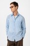 Contrast Striped Men's Shirt - 2