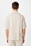 Linen blend relaxed fit men's shirt - 5