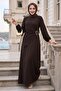 Side Buckle Ayrobin Dress Bitter Brown Hm2914 - 2