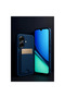 Realme Note 60 Kelvin Silicone with Business Card Holder - Dark Green - 2