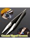 1PC Stainless Steel Ceramic Tipped Heat Resistant Tweezers Fine Pointed Tip for Electronic Soldering - 7