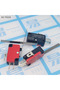 KOQZM 5pcs V-153-1C25 Micro Switch 16A 250VAC SPDT Momentary Travel Limit Control 1NO1NC Lever Rolle - 4