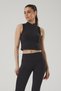 Women's Half Zippered Sports Tank Top 4011 - 2