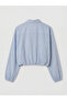 Nevavm Striped Gathered Women's Shirt with a Difference - 5