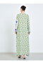 Green All Over Print Jalabiya - 5