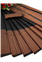 Black Soft Lichi Silk Saree with Woven Bronze Border - MAF3115 | Black - 4