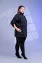 Women's Plus Size Trench Coat with Pocket Detail - 8