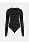 Rhinestones 4G logo bodysuit - 2