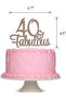 ® 40 & Fabulous Cake Topper - 3