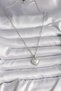316L Steel Silver Color Chain 3D Pearl Heart Model Women's Necklace 5886 - Stainless and Stylish - 2