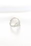 Topçuk Model Zircon Stone Silver Color Adjustable Ring 5886 - Miyng2232-4501 - 3