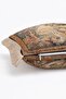 Goblet Tapestry Landscape Bird Motif Fringed Throw Pillow Cover - Cream Tassel Pillowcase - 6
