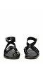 26S-373 Black Women's Flat Sandals - 5