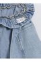 Lcw Kids Girls' Jean Shorts with Belt - 5