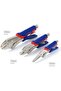 Locking Pliers Set, CR-V Steel Mole Grips, Quick-Release & Self-Locking with Soft Grip, 3-Piece - 2