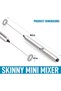 Silk Route Handheld Milk Frother Mini Mixer - Stainless Steel Electric Coffee Frother for Latte, Frappe - 3