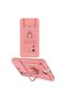 Glb-Stl41414 Redmi 13C Case Zuma Silicone with Business Card Holder and Ring - Pink - 2