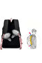 Kpop Backpack with USB Charging Port & Headphone Jack, Casual Daypack for Students - 3