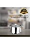 Stainless Steel Pot 20 cm with Glass Lid - 2