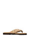 Women's Genuine Suede Beige Slippers