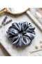 Satin Hair Scrunchies -Multi Color 4 pcs - 3