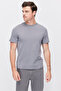 Erkek Bisiklet Yaka Basic T-shirt - 4