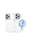 غطاء GLB-STL41414 لهاتف iPhone 12 Pro Max، مادة Beta Magneticsafe، سيليكون - شفاف. - 2