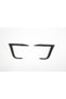 Compatible Front Fog Light Eyebrows for Tesla Model Y Juniper - Set of 2 Glossy Black