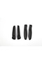 Compatible with Tesla Model Y Juniper Car Door Armrest Interior Floor Protection - Set of 4 Black