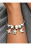 Mixed Figure Charm Bracelet – Stainless Steel Women's Bracelet