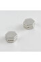 Hexagonal Figured Magnetic Earrings Elk-Bjtieg - 3