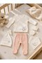 Jellyfish Ecru 5-Piece Newborn Baby Girl Hospital Discharge Set