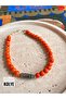 Glass Bead Natural Stone Design Colorful Necklace - 2