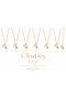 Stainless Steel Letter F Chubby Necklace - 2