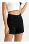 Women's Jeans Denim Shorts with Reverse Hem Detail Casual Stretchy Denim Jeans Shorts New Season - 3