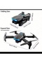 E99 Drone with Remote Control and Foldable Camera with LCD Screen - 4