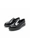 Men's Patent Leather Laceless Classic Shoes Suitable for Poly Soles and Suits - 7