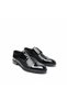 Men's Patent Leather Lace-Up Classic Shoes with Pvc Sole, Suitable for Bridal Suits and Suit Shoes - 8